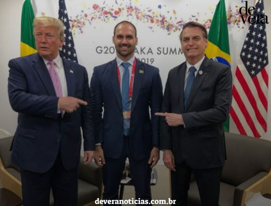 Eduardo Bolsonaro insinua ataque nuclear e tenta se projetar como articulador em crise criada por Trump