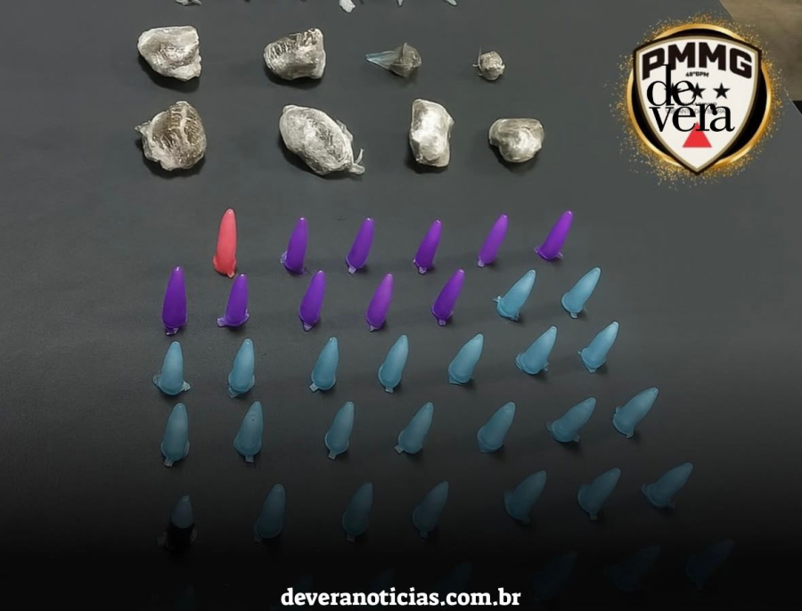 PM desarticula ponto de tráfico em Casa Branca, distrito de Brumadinho